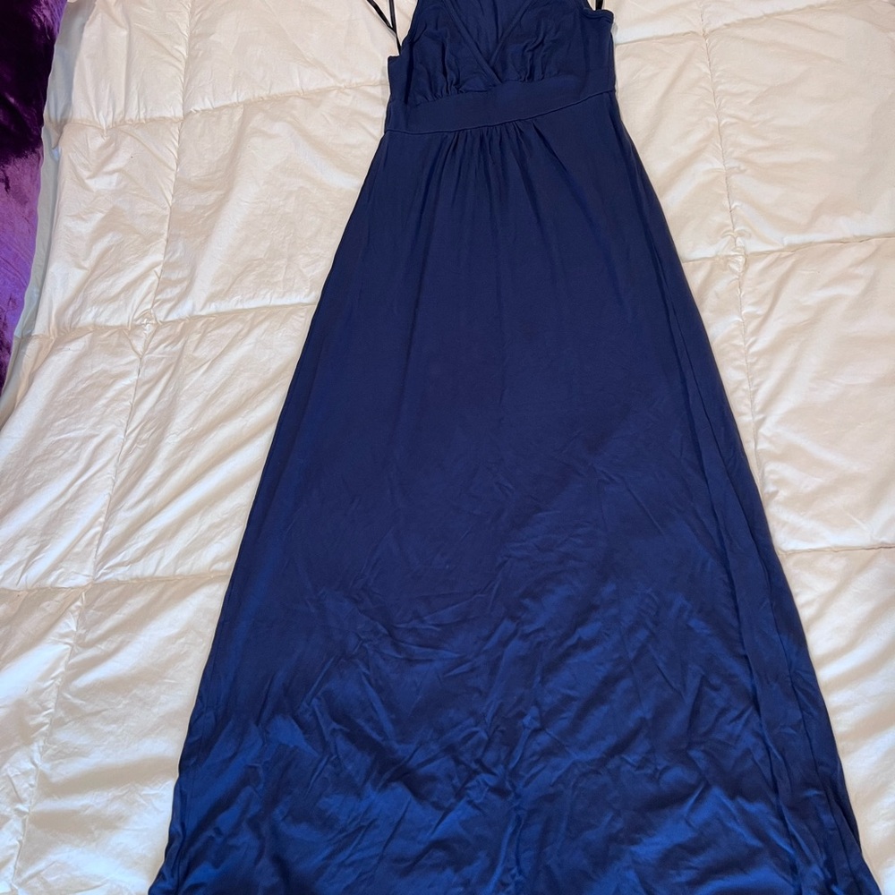 Elegant Navy Blue Maxi Dress loveappela navy dress